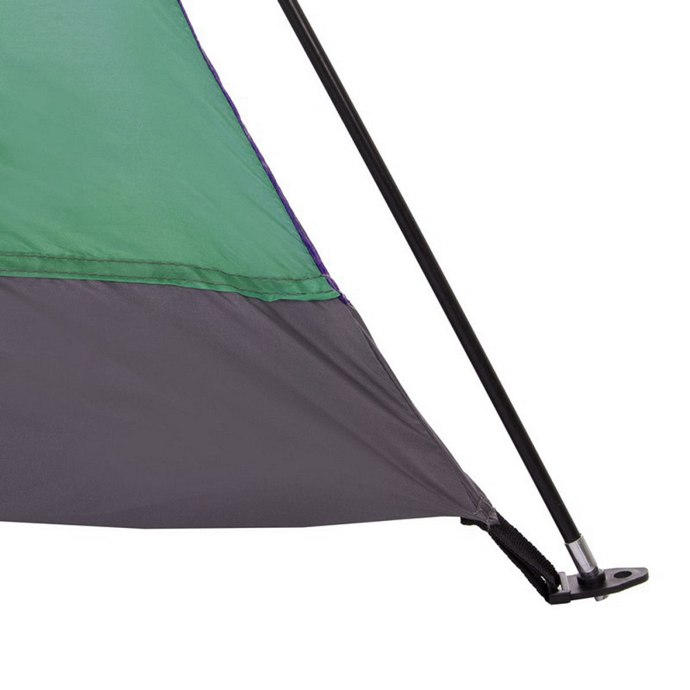 Палатка трехместная 2.00 х 2,00 м зеленая с тентом Киев - изображение 7