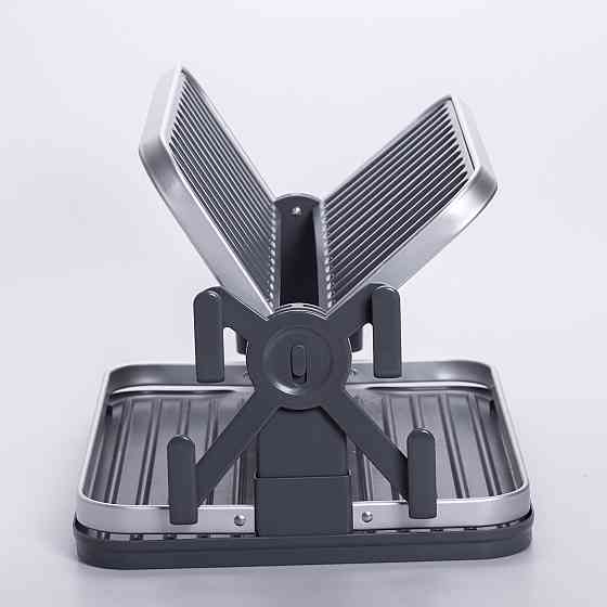 Двоярусна складна сушилка для посуду з піддоном Київ