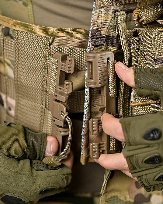 Плитоноска та РПС мультикам у зборі мультика кордура під магазин аптечку рацію Одеса - фото 10