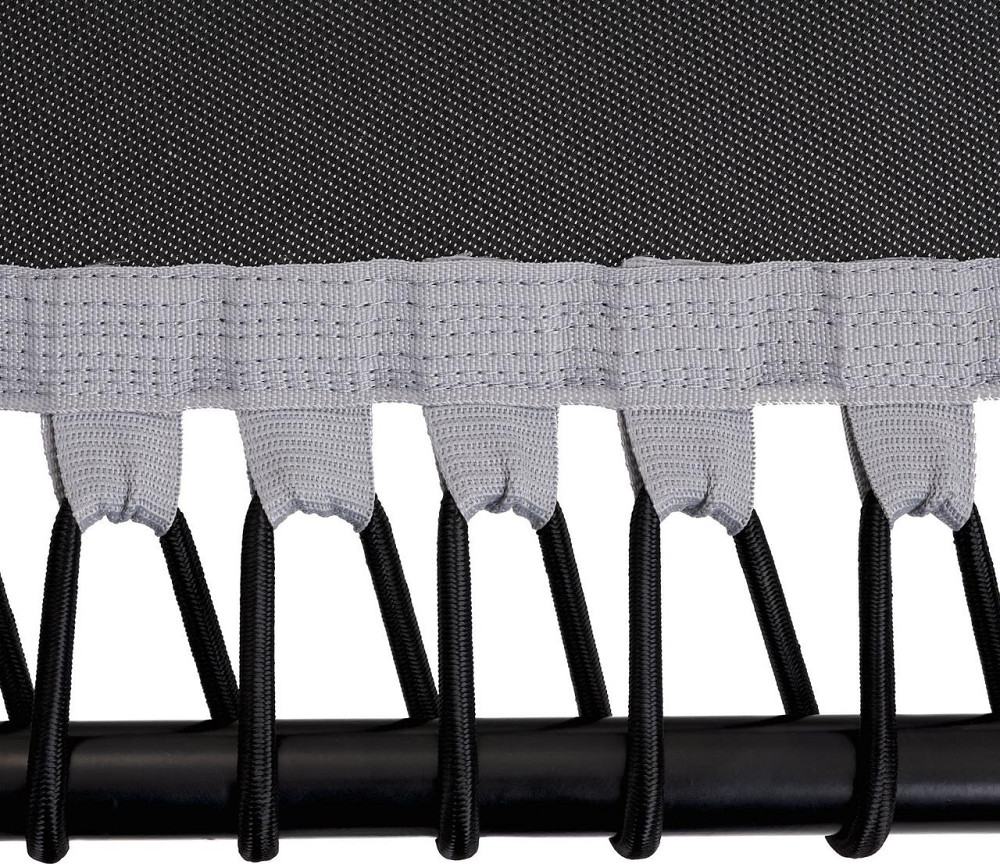 Батут для фитнеса Zipro Fitness с поручнем 4,5 фута 130 см черный Киев - изображение 5