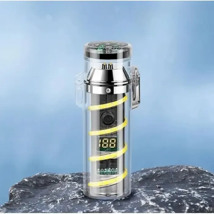 Электроflare 229 Электроимпульсная зажигалка: дуговая USB зажигалкас Фонарем и Ориентиром Одесса - изображение 6