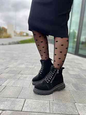 Черевики жіночі RONE BALMAN чорні (зима, замша натуральна) (2760) 36-39 39 Коломия