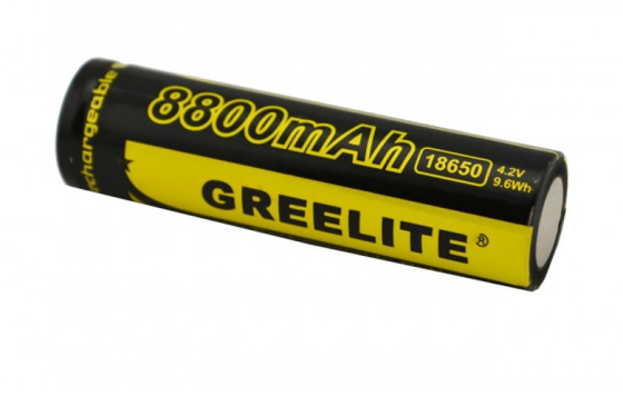 Акумулятор Li-ion 18650 8800mAh 4.2V Black GREELITE 4454 Київ