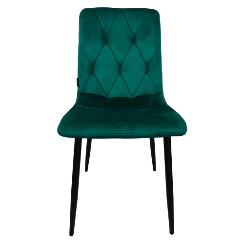 Крісло стілець для кухні вітальні барів Bonro B-421 велюр Зелений Київ