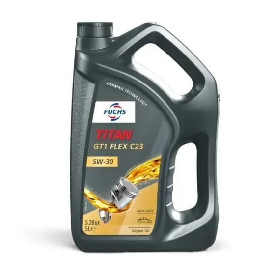 FUCHS TITAN GT1 FLEX C23 5W-30 FOPL — 5 Л  Преміальна малозольна синтетична олива для сучасних бензинових і дизельних двигунів Ковель