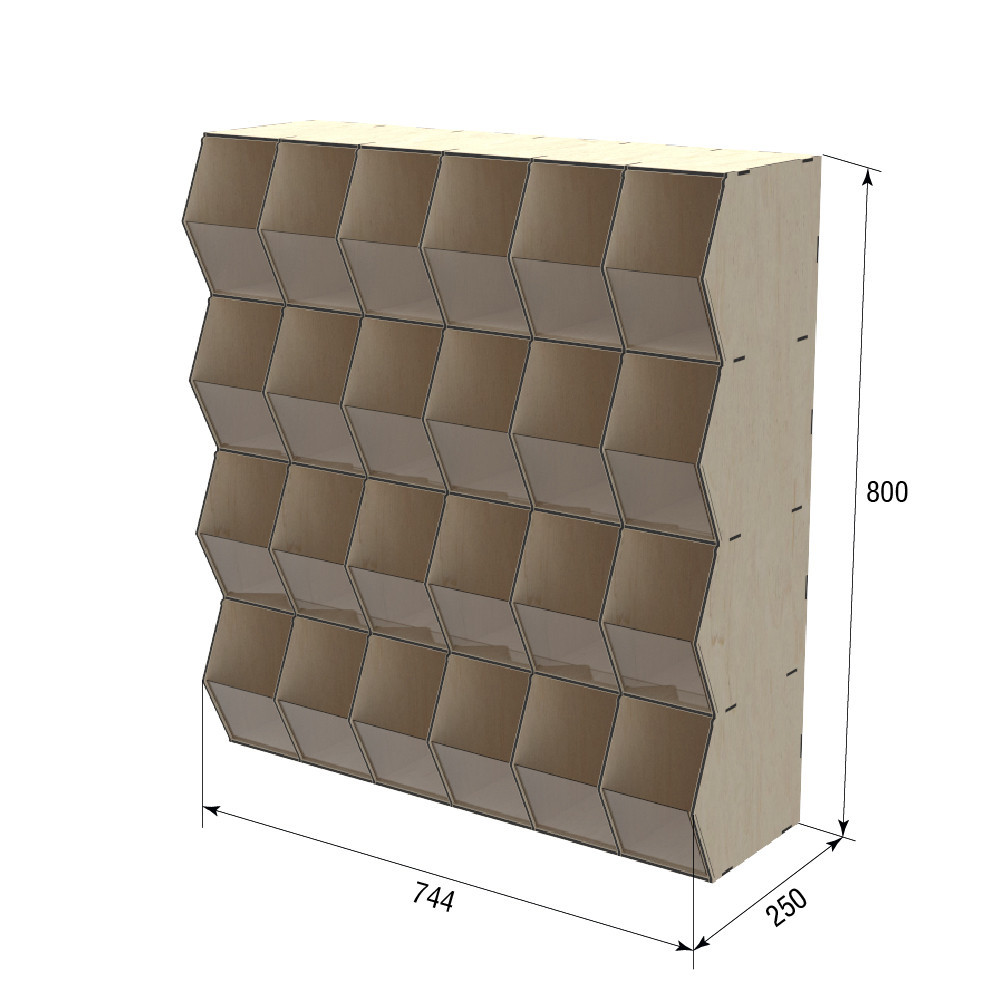 Диспенсер EKOSTAR для конфет, снеков, орехов, крупы на 24 ячейки Киев - изображение 4