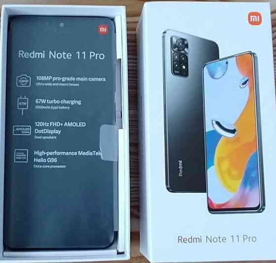 НОВЫЙ Xiaomi Redmi Note 11 Pro 8/128GB NFC Graphite Gray Global. Київ