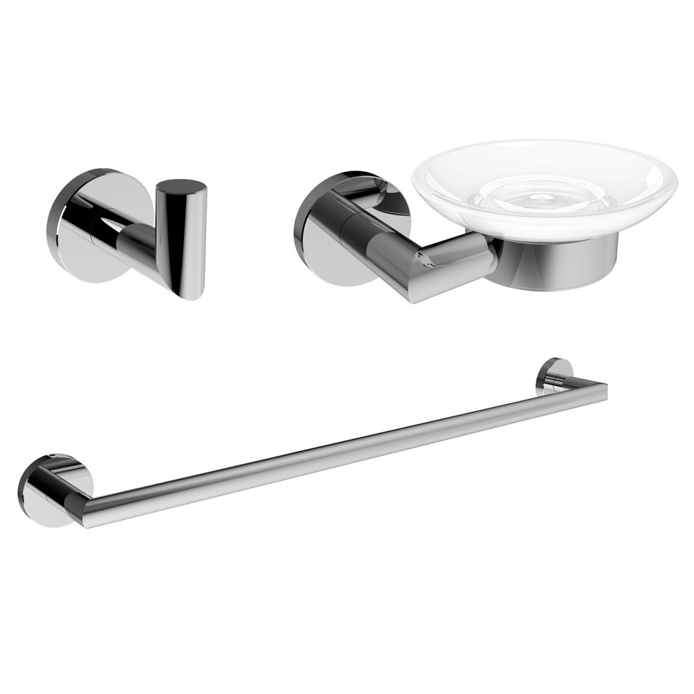 Набор аксессуаров для ванны Imprese HRANICE (3 в 1) 100013 Киев - изображение 1