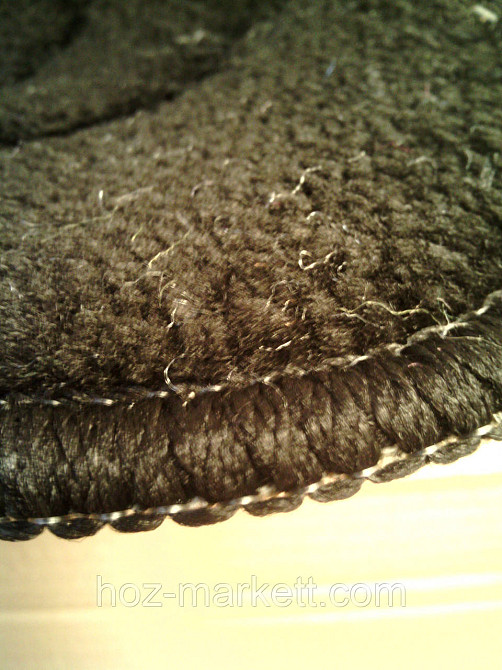 Набор ковриков для ванной черно-серый  производство Турция Харьков - изображение 3