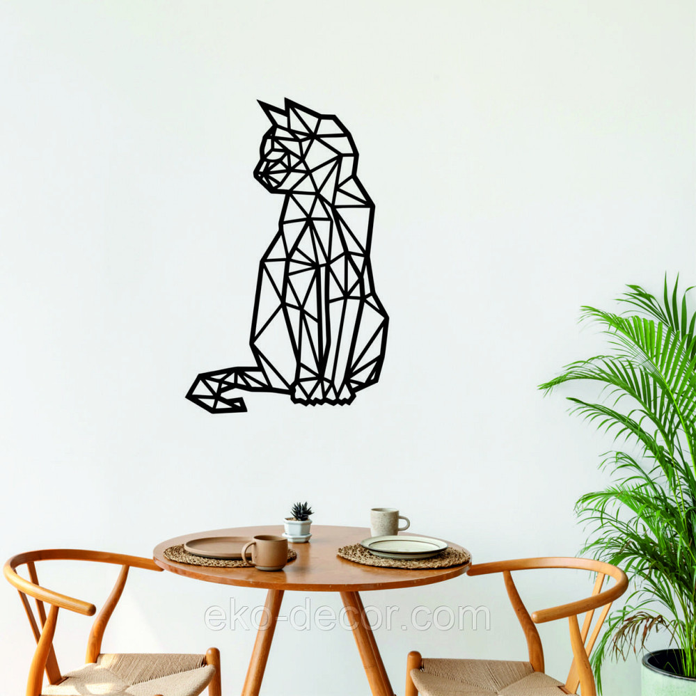 Декоративное настенное Панно «Кот» Декор на стену Киев - изображение 5