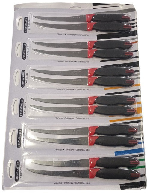 Нож кухонный Tramontina W-11 Пилка (Цена за 1 шт.) /12шт на планшете Днепр - изображение 2