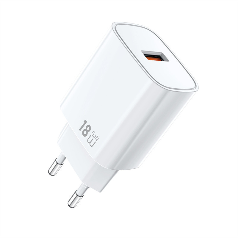 Сетевое зарядное устройство WIWU 18W Essen GaN Fast Charger Wi-G006 EU White Одесса - изображение 1