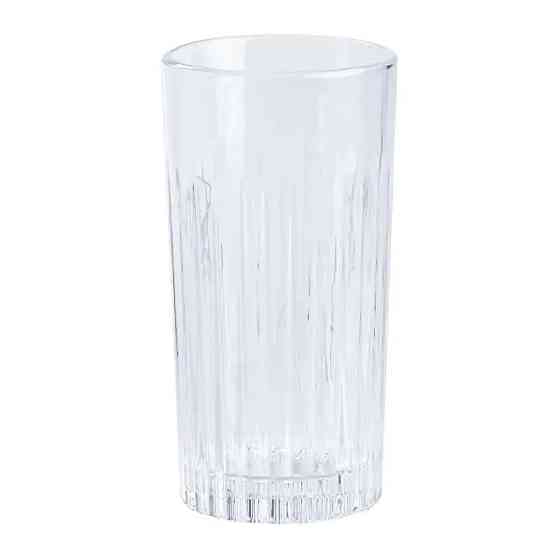 TS Kitchen Набір склянок скляних із 6 штук по 360 мл прозорий Київ