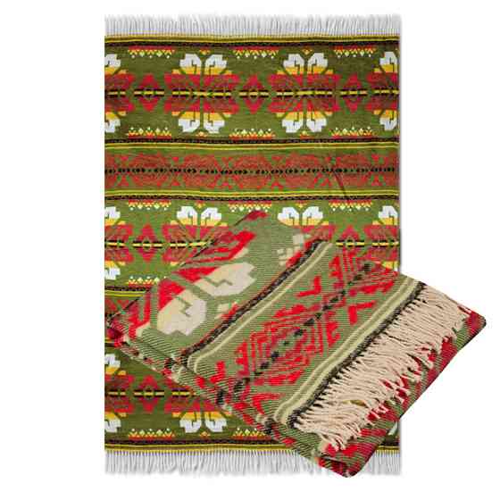 Плед бавовняний 140×200 червоний 6.1 Київ