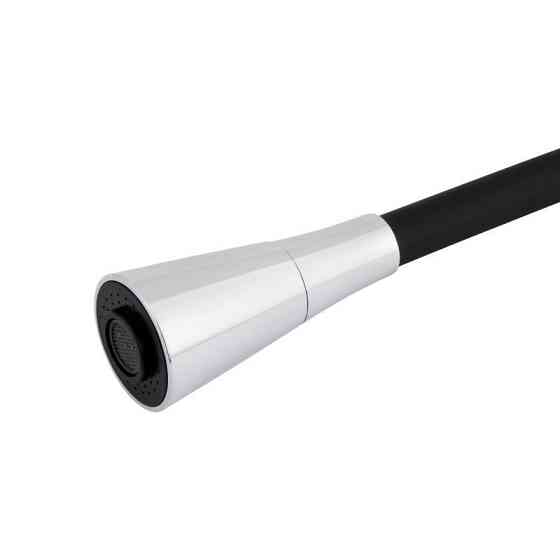 Змішувач для кухні з гнучким виливом Lidz Tani 007F3 (k40) LDTAN007F3BCR37649 Chrome/Black Харків
