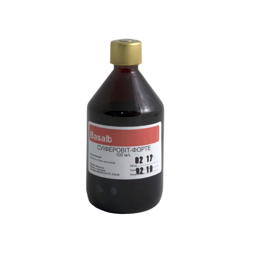 Суіферовіт форте-І для свиней 100 мл Базальт Вінниця - фото 1