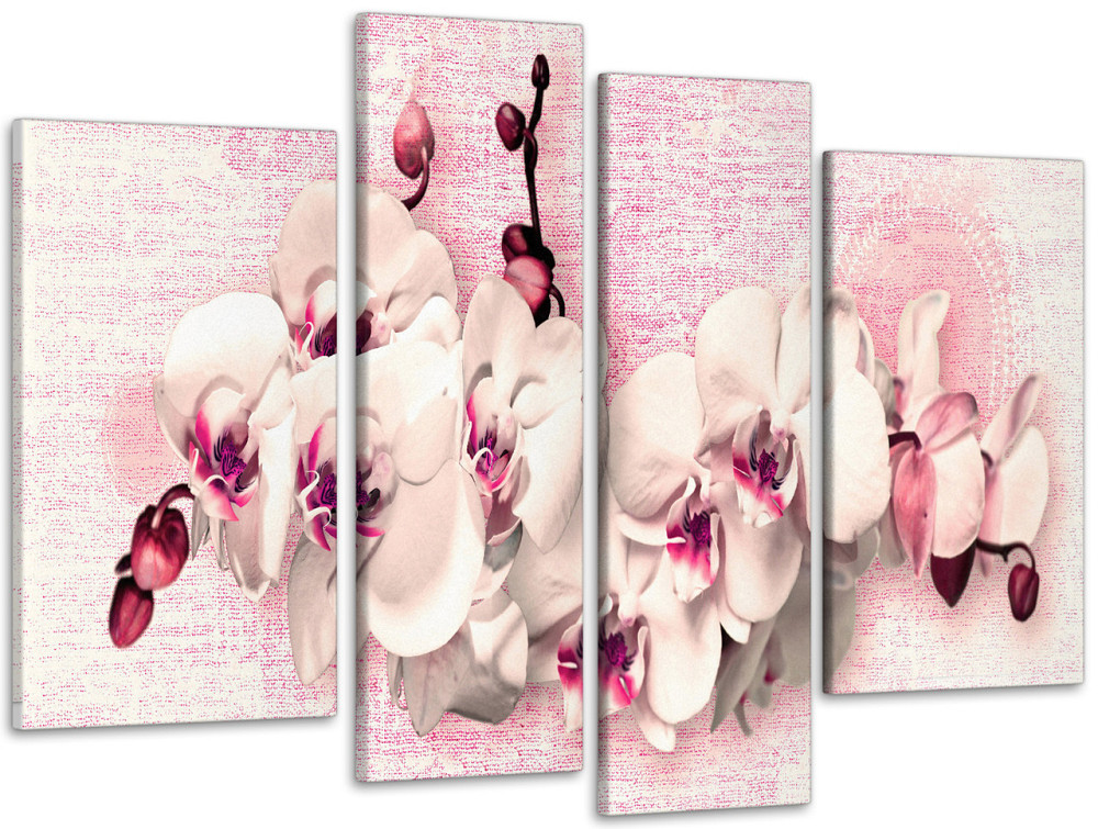 Модульна картина Абстракція Орхідея Art-160_4 Київ - фото 1