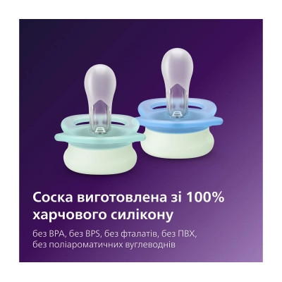 Пустышка Philips AVENT Ultra Start 0+ місяців 2 шт, бірюз (SCF075/18) Винница - изображение 10