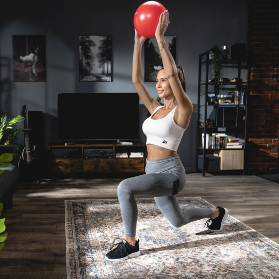 Фітбол Hop-Sport 25см червоний Київ