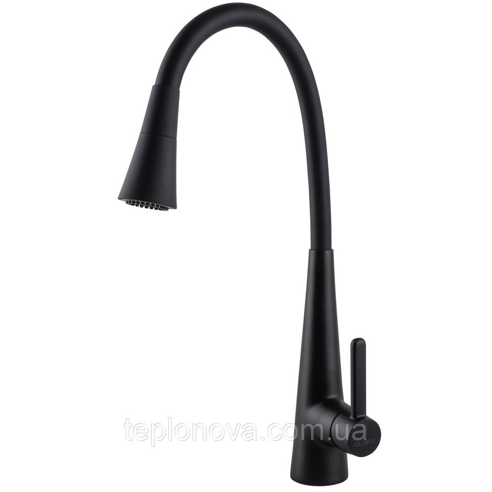 Змішувач для кухні Globus Lux LAZER Pro GLPR-203SM-BB Чернівці - фото 1