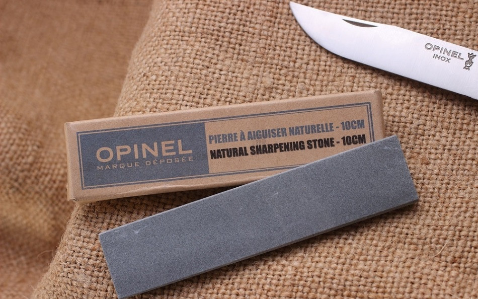 Точильний камінь натуральний для ножів 10 см Opinel (001541) Нововолинськ - фото 2