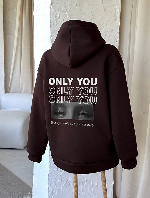 Толстовка с детским фото и индивидуальным отчеством на заказ XXL, Черный Черновцы - изображение 1