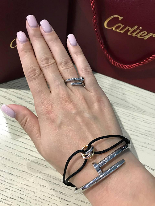 Cartier браслет гвоздь, кольцо гвоздь и браслет черная нить / Картье браслет гвоздь Одесса - изображение 2