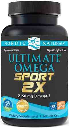Омега 2X спорт Nordic Naturals Ultimate Omega 2X Sport 2150 мг 60 капс Київ