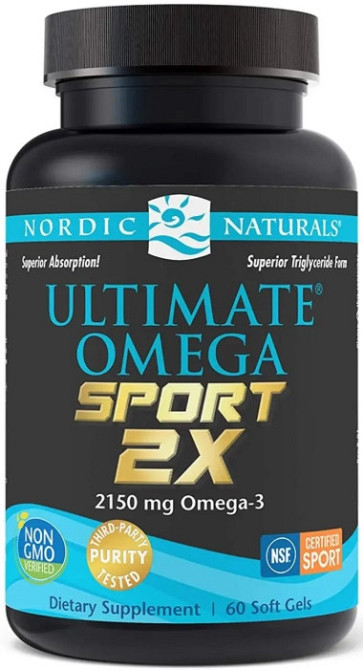 Омега 2X спорт Nordic Naturals Ultimate Omega 2X Sport 2150 мг 60 капс Киев - изображение 1