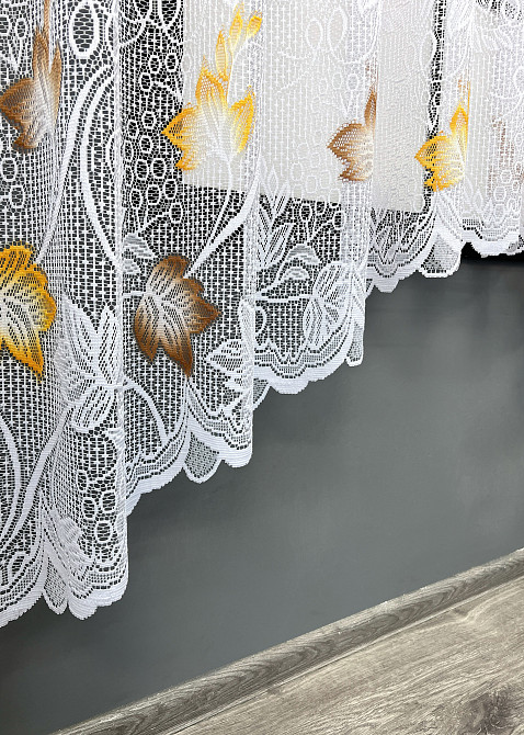 Кухонная арка VR-Textil № 000к жаккард белый 300х190 см (51-254) Киев - изображение 7