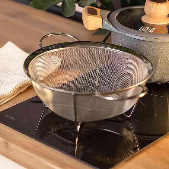 Дуршлаг с ручками 20 см из нержавеющей стали Киев