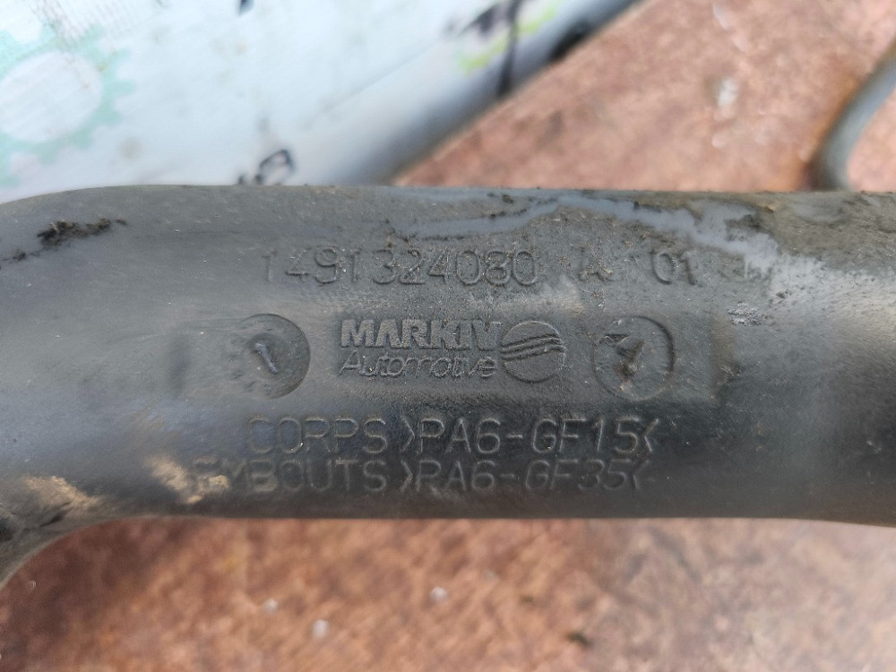 Патрубок інтеркулера лівий Fiat Scudo 2.0 jtd 1996-2006 (1491324080) Ковель - изображение 2