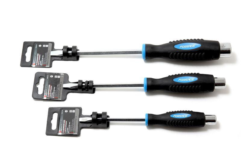 Викрутка силова магнітна під Ключ «Profi» S2 SL6.5х125мм Forsage F-70265125 Одесса - изображение 2