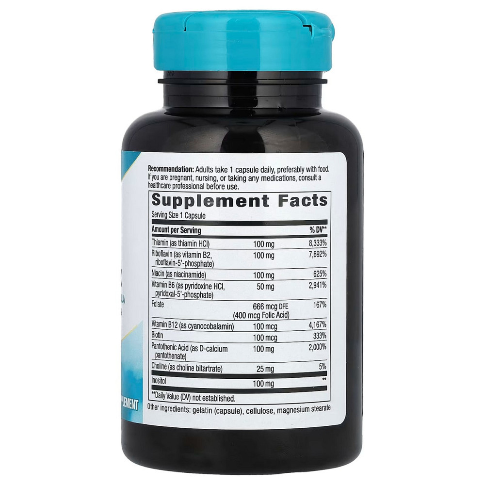 Комплекс B-100 Nature's Way B-100 Complex 100 капс Київ - фото 2