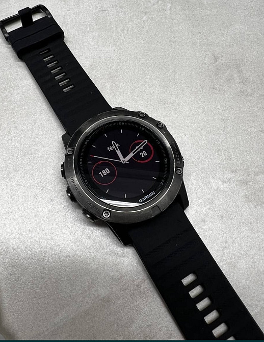 Часы: Garmin Fenix 5x Sapphire Киев - изображение 4