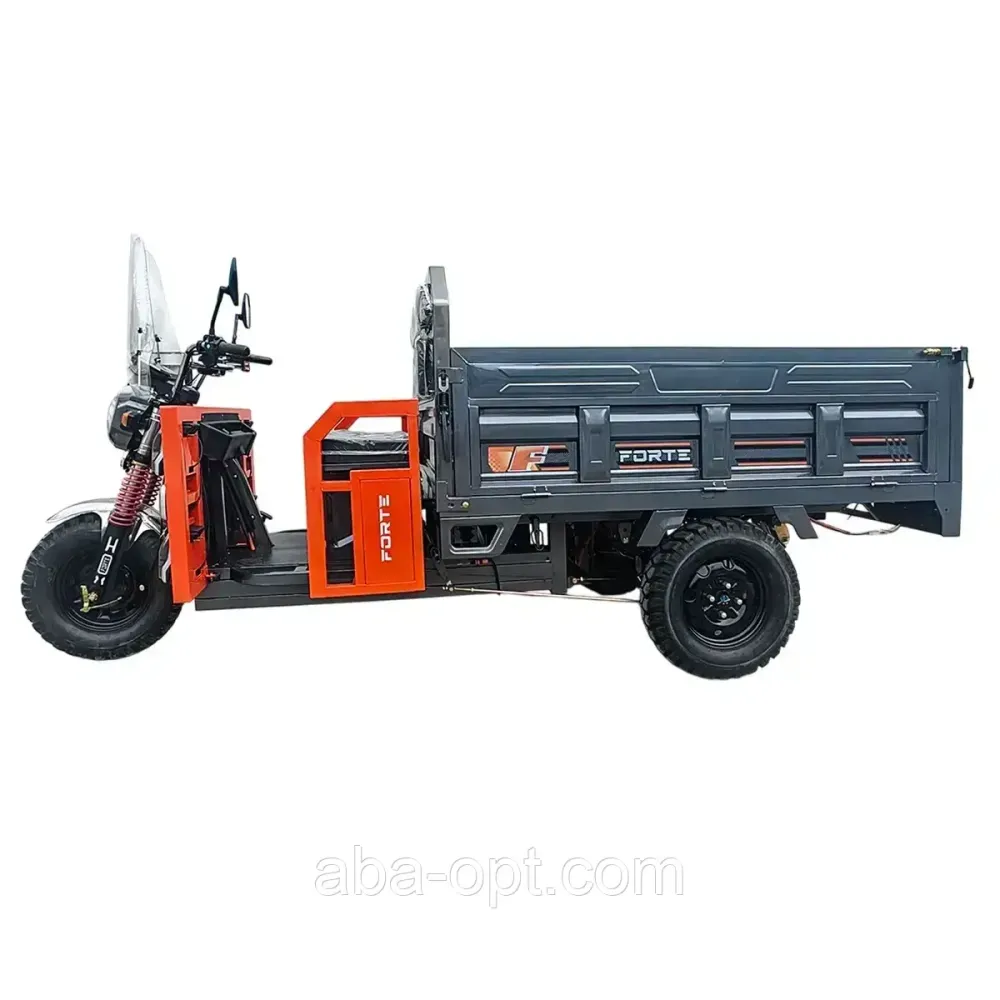 Електричний вантажний трицикл ID-CARGO-15 S 2000W-72V-40Ah LiFePO4 шини 12«/12» купити в інтернет-магазині Одеса - фото 2