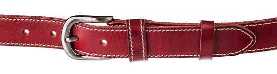 Ремінь жіночий Vintage 20124 Бордовий Київ