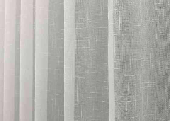 Тюль VR-Textil 876т Льон Бежевий 400х230 см (43-325) Київ