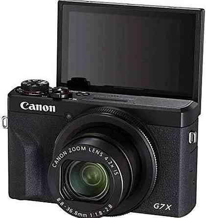 Компактный фотоаппарат Canon PowerShot G7 X Mark III Black 1 шт. NEW! Харьков