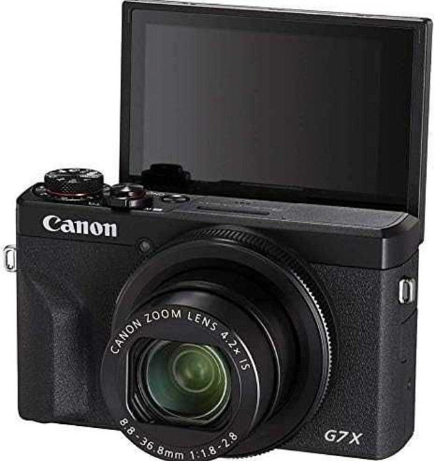 Компактный фотоаппарат Canon PowerShot G7 X Mark III Black 1 шт. NEW! Харьков - изображение 3