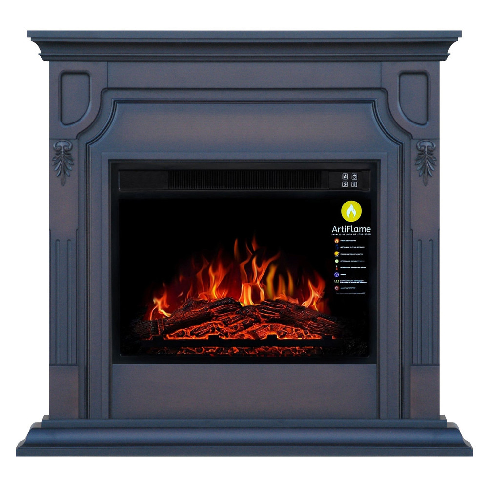 Камінокомплект кутовий ArtiFlame TORONTO AF23S МАХАГОН КОРИЧНЕВИЙ АНТИК (зі звуком) Львів - фото 2