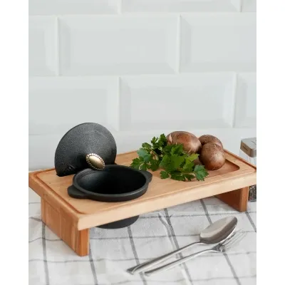 Каструля Brizoll HoReCa чавунна з підставкою 0.3 л (H03-D) Вінниця - фото 5