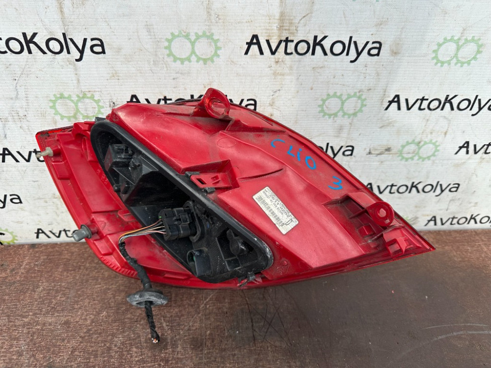 Ліхтар задній правий Renault Clio III 2005-2012 (8200886946) Хетчбек Ковель - фото 4