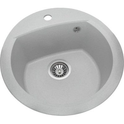 Мойка кухонная GRANADO RONDA gris з сифоном (470*490mm.) (gr2208) Винница - изображение 2