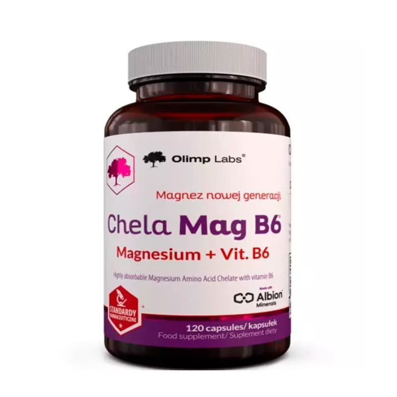 Магний и Витамин B6 OLIMP Chela-Mag B6 Jar (банка) 120 caps Луцк - изображение 1