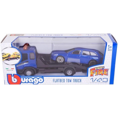 Спецтехніка Bburago Евакуатор з автомоделлю Audi A6 Avant (18-31418) Вінниця - фото 8