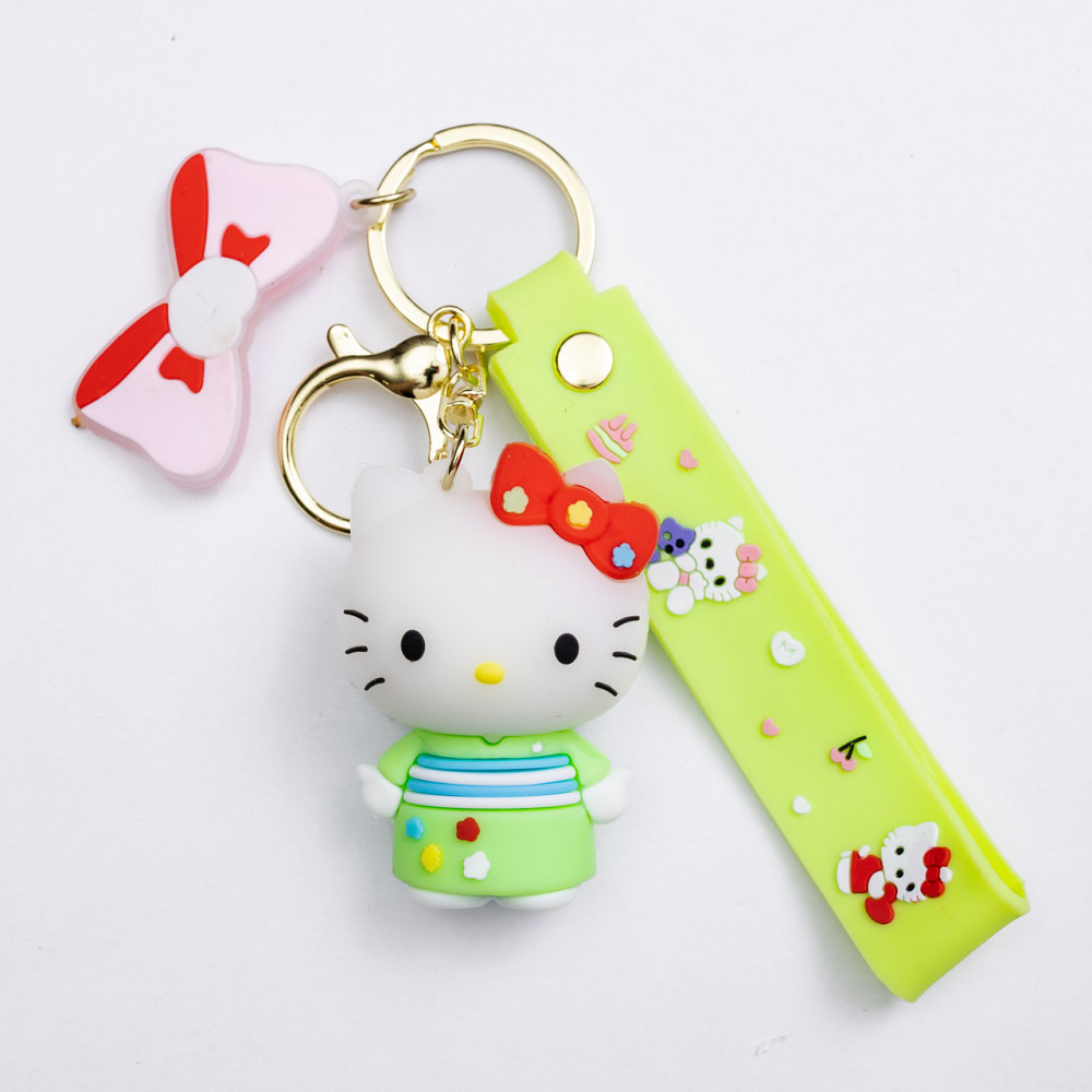 Дитячий брелок Hello Kitty 4×6 (см) для ключів, на сумку і рюкзак (рандом) HP-55-27 Коломия - фото 3