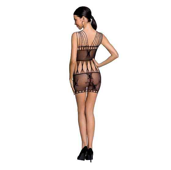 Бодістокінг мінісукня з метеликами Passion BS090 One Size black Sex Aura Київ