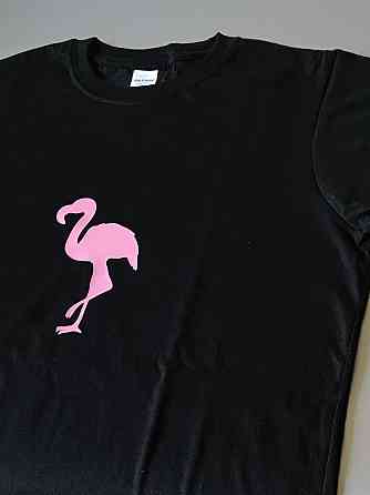 Женская футболка 100% хлопок - С Фламинго Черновцы