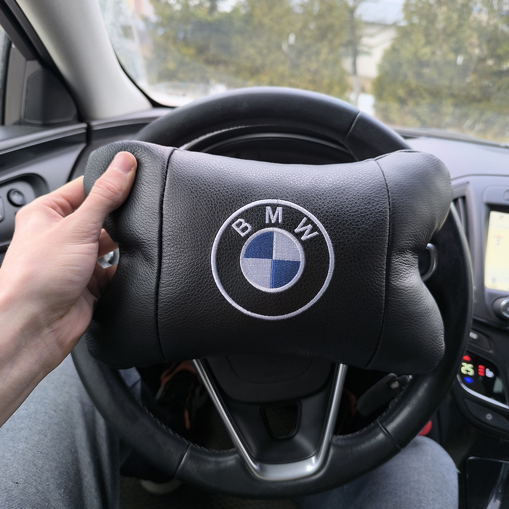 Подушка для підголівника автомобільного сидіння BMW 1шт, Подушка підголівник на сидінні машини BK-27 Львів - фото 12